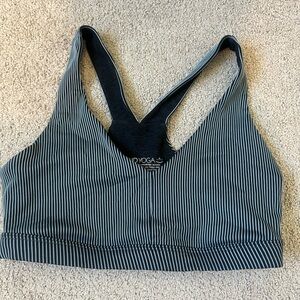 Beyond Yoga Striped Sports Bra